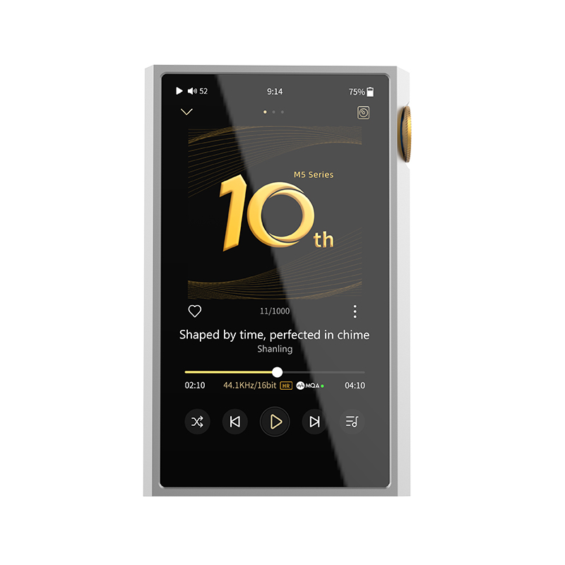 Shanling M5 Ultra 10thシルバー記念限定版 記念ケース付き Shanling